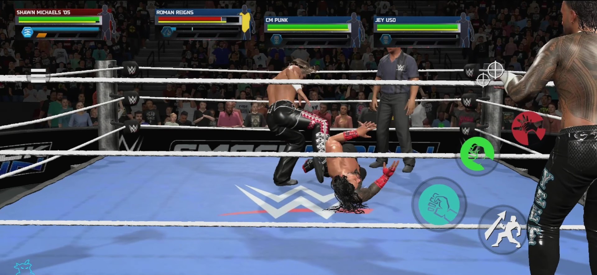 Background لعبة WWE 2K25Netflix 